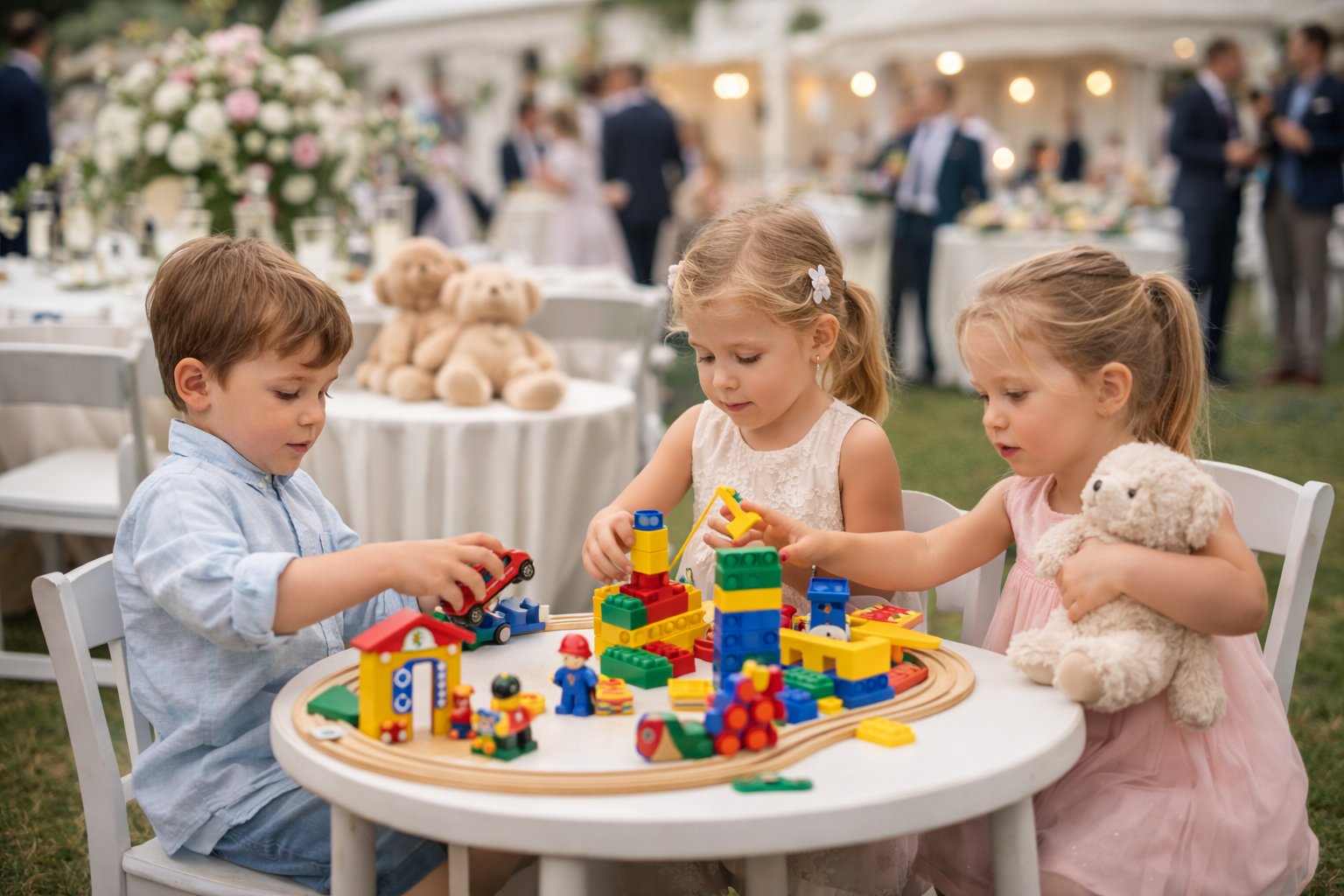 Kinderbetreuung auf Hochzeiten